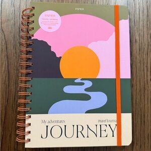 Papier Travel Journal My Adventures Journey Trip Plan Budget Packing Writing